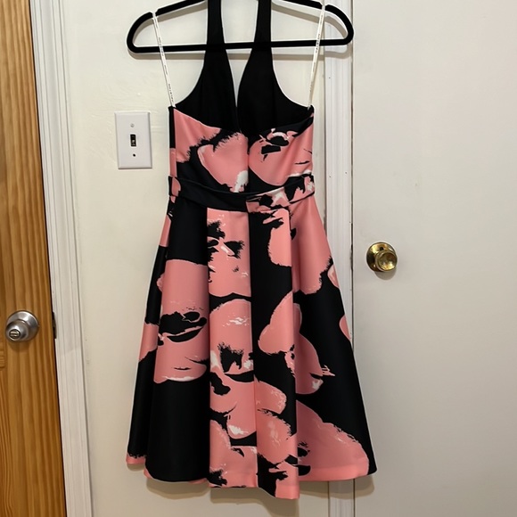 Halston Heritage Floral Halter Dress - Picture 8 of 12